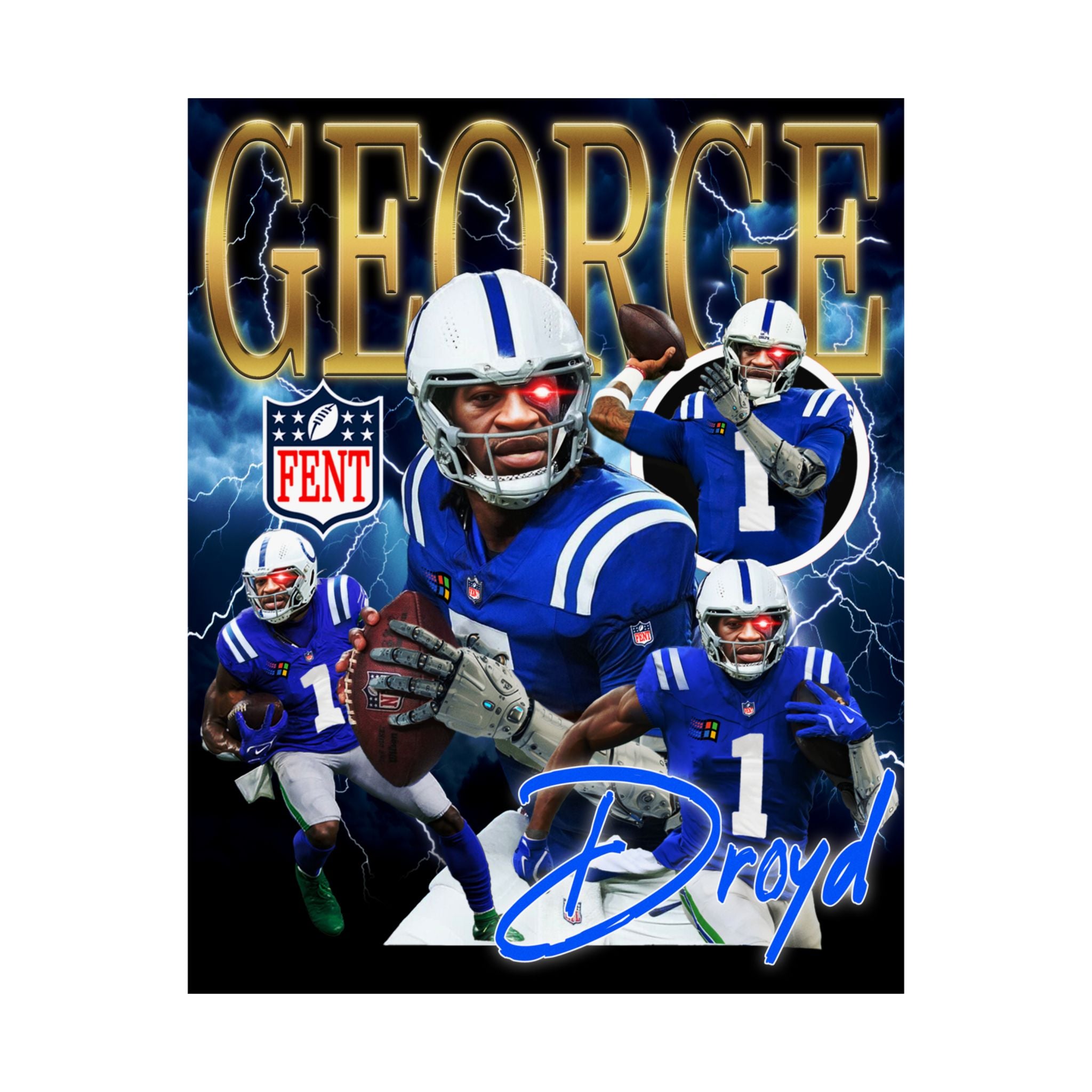 Rookie Card Poster – George Droyd